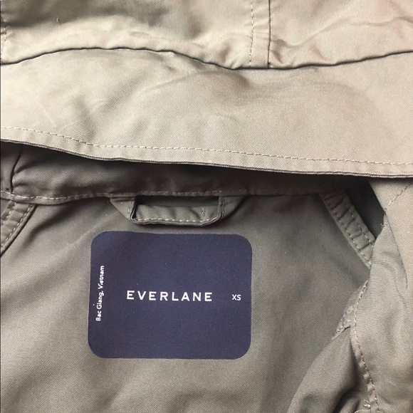 Everlane Green Hooded Utility Jacket 🩵 - Picture 2 of 7